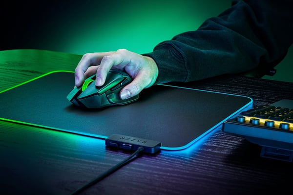 Miniatyrbild 4 av 6: Razer Basilisk V3 X HyperSpeed datormöss Spela Högerhand Bluetooth Optisk 18000 DPI