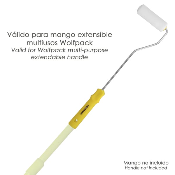 Pikkukuva 3 / 5: Wolfpack Rodillo Pintar De Espuma Para Esmalte Acrilico 100 mm.