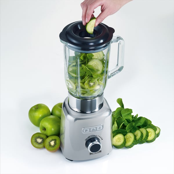 Pikkukuva 2 / 4: Severin SM 3710 1,5 L Pöydällä pidettävä tehosekoitin 1000 W Musta, Ruostumaton teräs