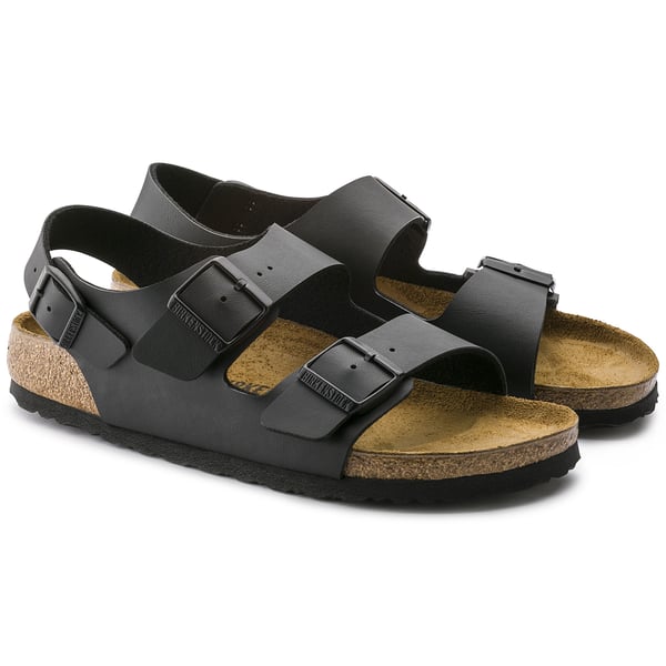 Miniatyrbillede 7 af 9: Birkenstock Milano Sandaler Unisex Sort