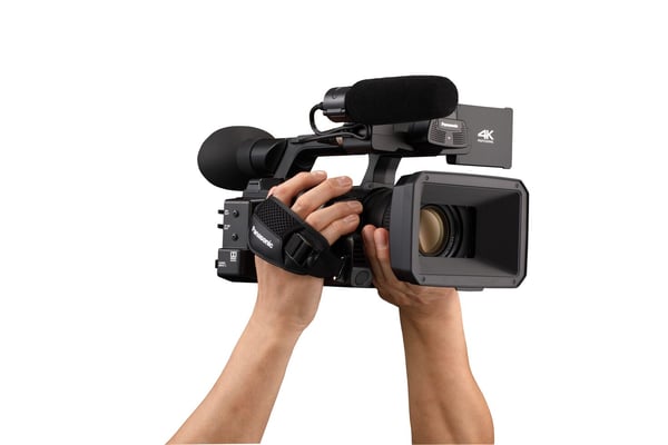 Miniatyrbild 3 av 7: Panasonic AG-CX350 videokameror Handhållen videokamera 15,03 MP MOS 4K Ultra HD Svart