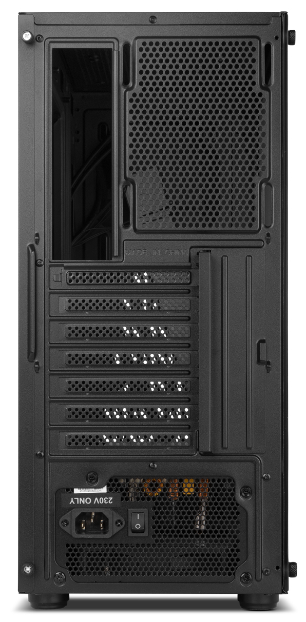NOX Hummer Frost Midi Tower Svart