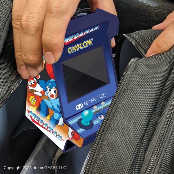 Miniatyrbillede 6 af 8: My Arcade Mega Man Pico Player bærbar spilkonsol 5,08 cm (2") Flerfarvet