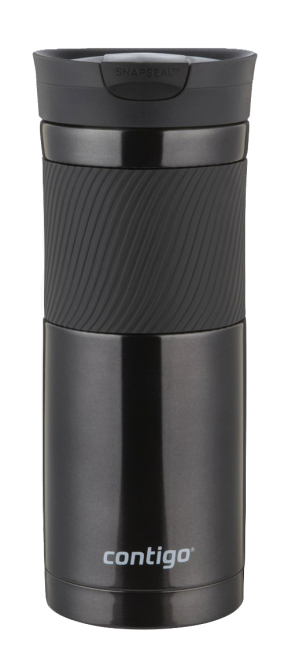 Miniatyrbillede 1 af 3: CONTIGO Byron 20 oz 590 ml Sort Rustfrit stål