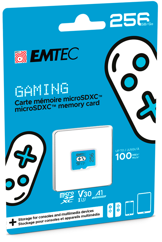 Pikkukuva 2 / 3: Emtec ECMSDM256GXCU3G muistikortti 256 GB MicroSDXC UHS-I