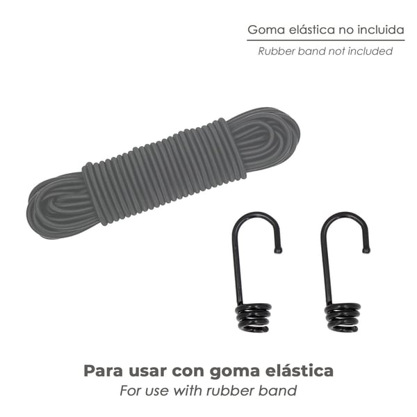 Wolfpack Gancho Para Pulpo De Goma (2 unidades)