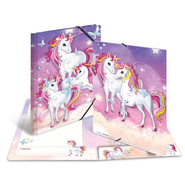 HERMA Sammelmappe A4 Einhorn ringpärmar Multifärg HERMA Sammelmappe A4 Einhorn ringpärmar Multifärg