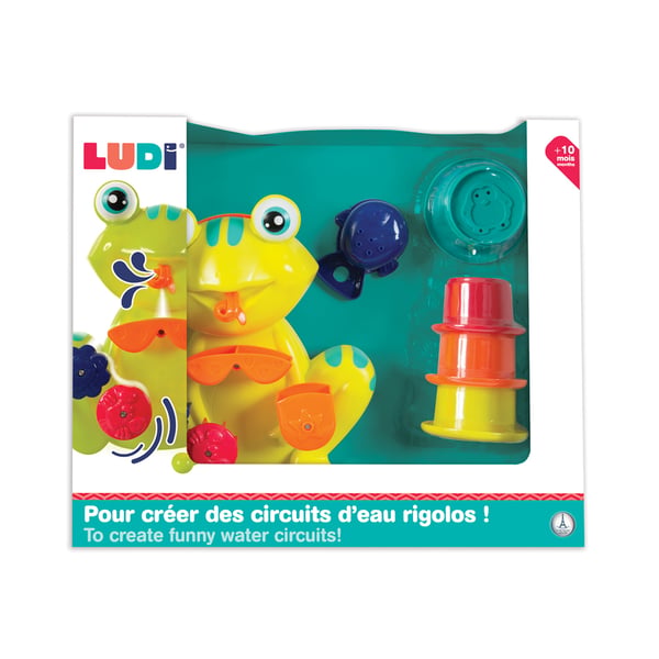 Pikkukuva 4 / 7: LUDI 3550839922464 kylpylelu, lelu & tarra Monivärinen