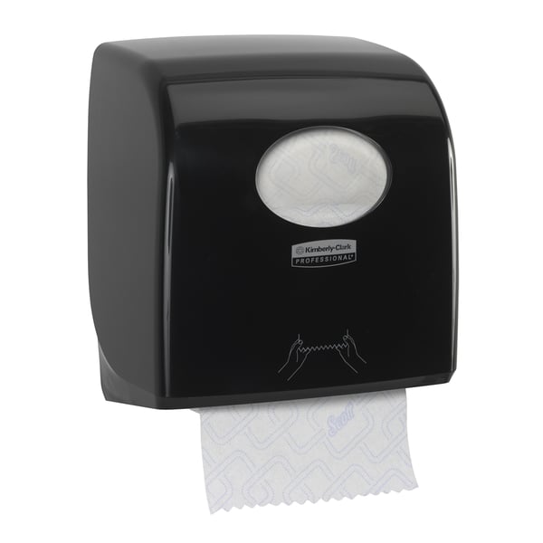Aquarius 7956 håndklædedispenser Køkkenrulleholder Sort