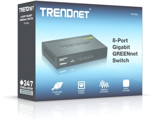 Kytkin Trendnet TEG-S82G 16 Gbps