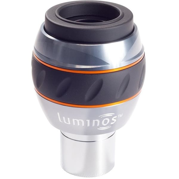 Celestron Luminos 15 mm okular Teleskop 1,7 cm Sort, Blå, Orange, Sølv