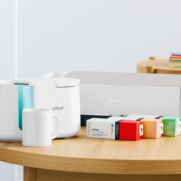 Miniatyrbillede 3 af 6: Cricut Blank kop Hvid Universel 36 stk
