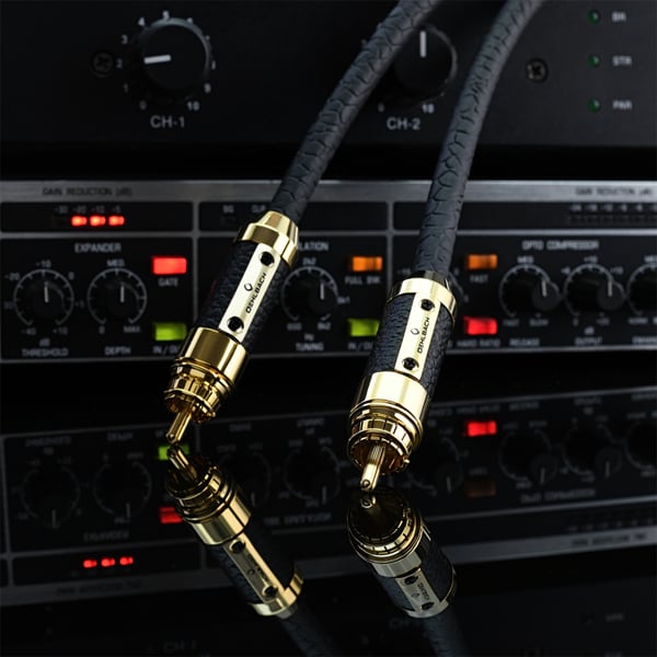 OEHLBACH D1C13828 lydkabel 1,75 m RCA Sort