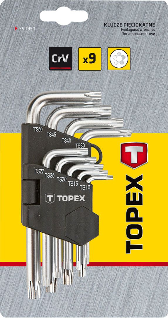 Topex 35D950 hex-avain