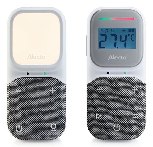 Alecto DBX140 babytelefon DECT babytelefon Grå, Hvid