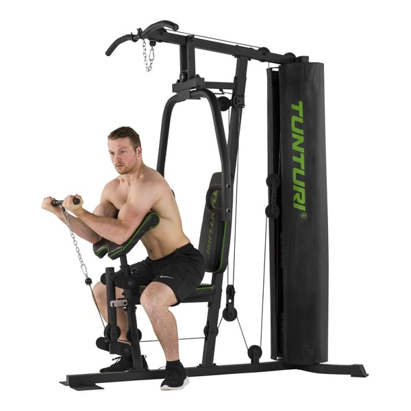 Miniatyrbillede 2 af 10: Tunturi HG20 Home Gym Tilbage, Biceps, Bryst, Quadriceps, Skuldre