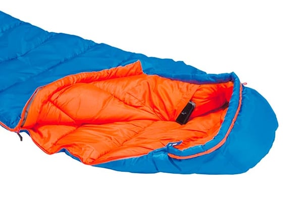 High Peak Comox Børn Mumietaske Polyester Lyse Blå, Orange