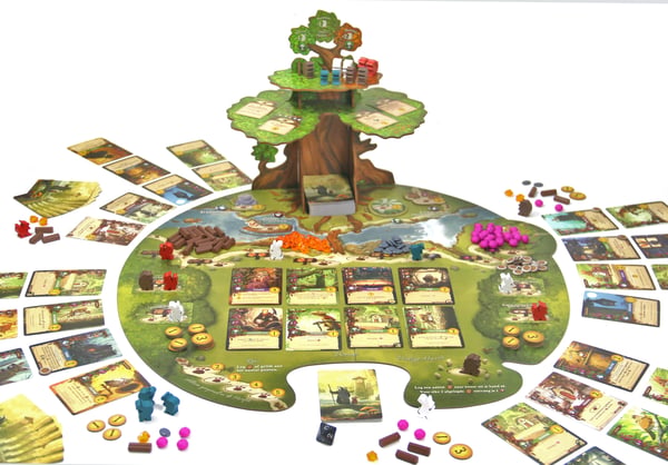 White Goblin Games Everdell Brætspil Flisebaseret