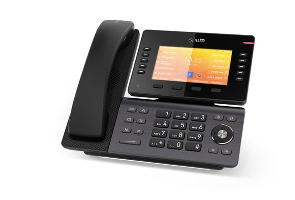 Miniatyrbillede 2 af 3: Snom D892M IP-telefon Sort TFT Wi-Fi