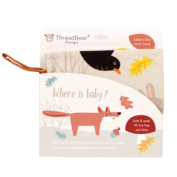 Miniatyrbillede 6 af 6: ThreadBear Design Where is Baby