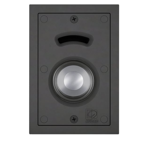 Miniatyrbild 1 av 2: AUDAC MERO2 högtalare Full range Svart, Vit Kabel 10 W