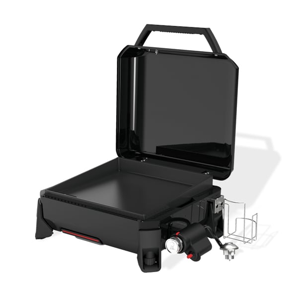 Pikkukuva 2 / 12: Weber 1500231 grilli Pöydän pinta Nestekaasu Musta 3700 W