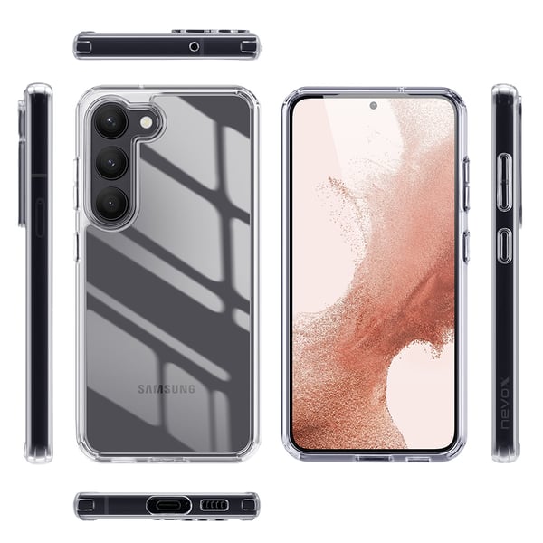Miniatyrbillede 3 af 5: nevox StyleShell SHOCKFlex mobiltelefon etui 16,8 cm (6.6") Cover Transparent