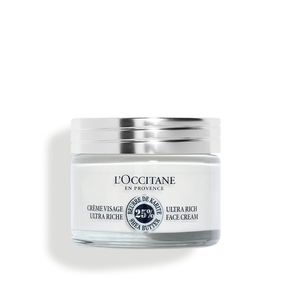 L'Occitane Shea Butter Ultra Rich ansigt fugtighedscreme Unisex 50 ml Creme