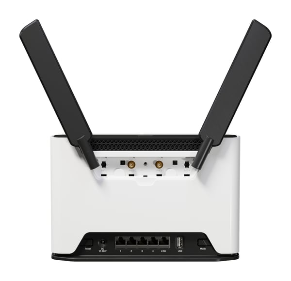 Mikrotik S53UG+5HaxD2HaxD-TC&FG621-EA trådlös router Gigabit Ethernet Dual-band (2,4 GHz / 5 GHz) 4G Svart, Grå