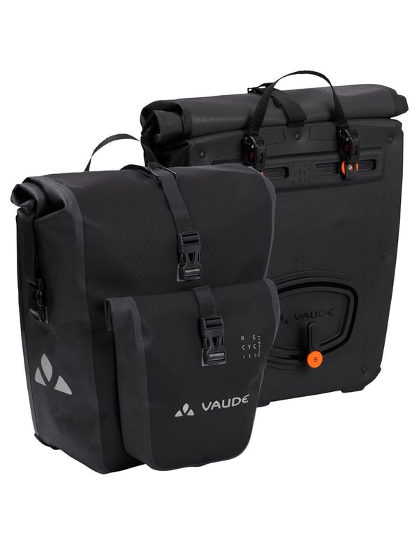 VAUDE Aqua Back Plus Taka Polkupyörälaukku 51 L Polyesteri Musta