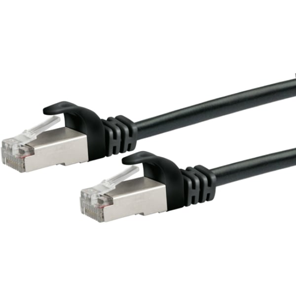 Schwaiger CKB6025 053 nätverkskablar Svart 2,5 m Cat6 SF/UTP (S-FTP)