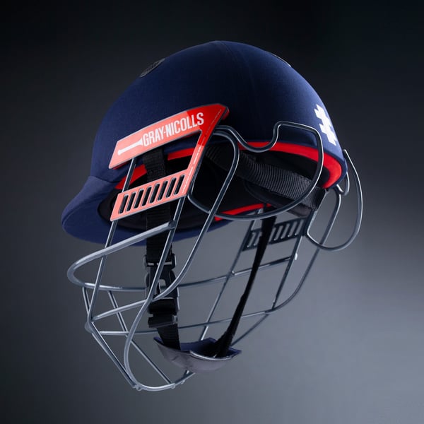 Miniatyrbild 3 av 5: Gray Nicolls 582405 huvudbonad för idrott Rödbrun