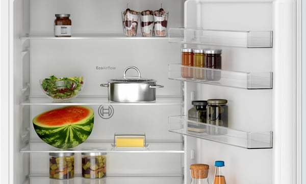 Miniatyrbillede 4 af 5: Bosch Serie 2 KBN965SE0 køle-/fryseskab Indbygget 383 L Hvid