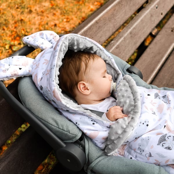 Miniatyrbild 3 av 6: Totsy Baby OTU701_SOWKI_80X87 babyfilt