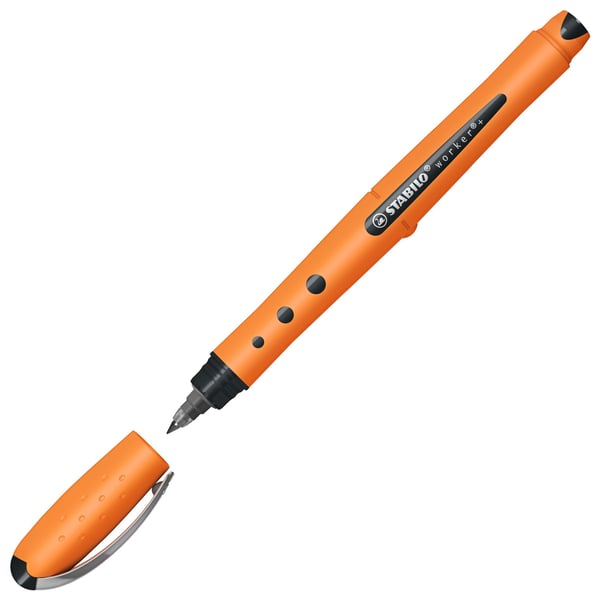 STABILO worker+ fine Kuglepen Sort 1 stk