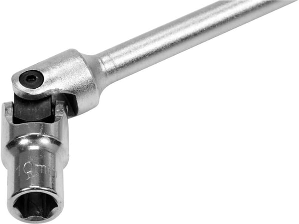 TOPNØGLE MED T-HÅNDTAG OG LED 10MM