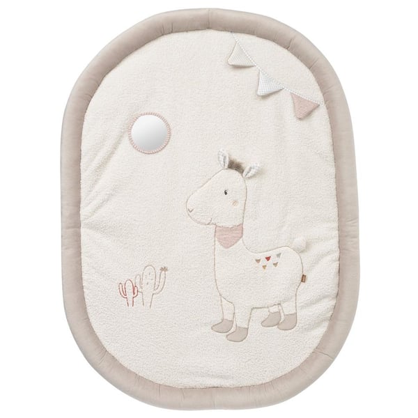 Fehn 058017 Plys, Polyester Flerfarvet Baby legemåtte