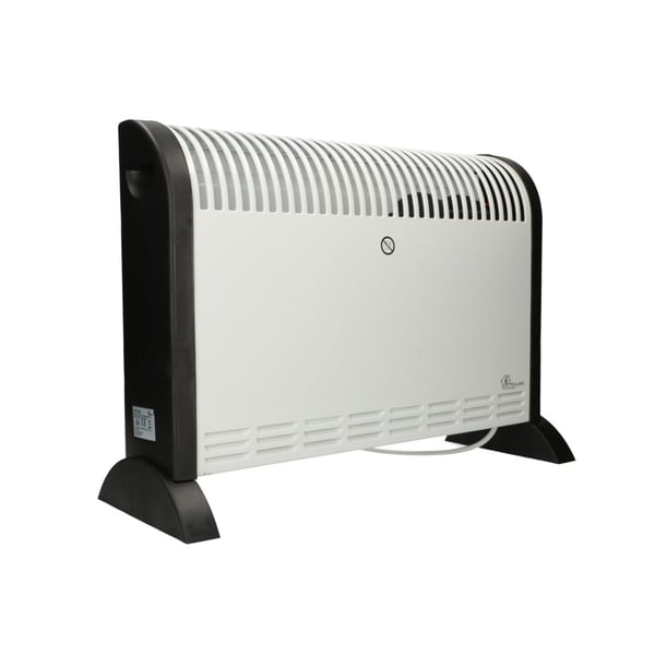 Extralink EX.30318 elektrisk rumsvärmare inomhus Svart, Vit 2000 W Elektrisk konvektionsvärmare