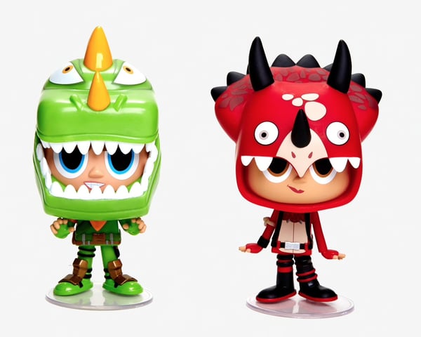 Miniatyrbillede 1 af 2: FUNKO Rex Tricera Ops