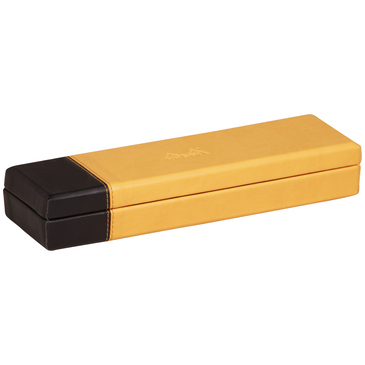 Rhodia 118870C pennfodral Hårt pennfodral Konstläder Svart, Orange