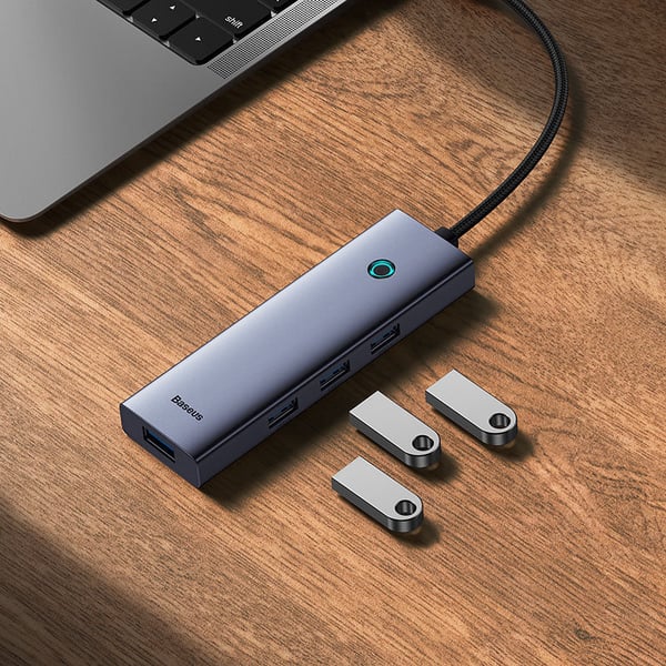 Pikkukuva 2 / 3: Baseus Ultrajoy USB-C USB 3.2 Gen 1 (3.1 Gen 1) Type-C 5000 Mbit/s Harmaa