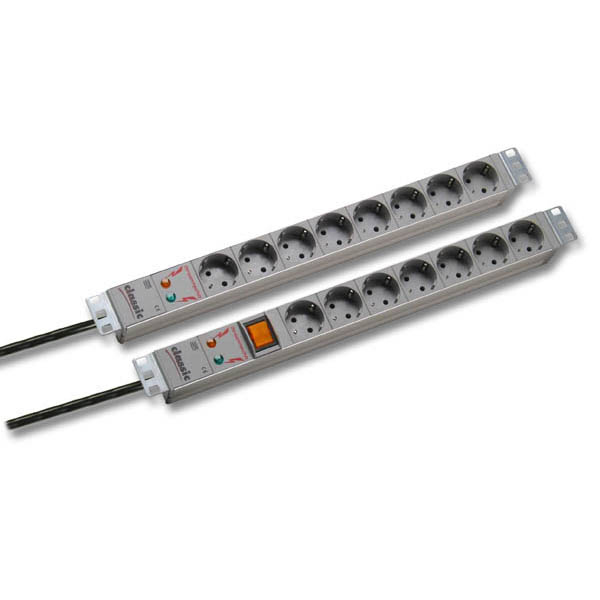 EFB Elektronik 691688 overspændingsbeskytter Grå 7 AC stikkontakt(er) 250 V 2 m