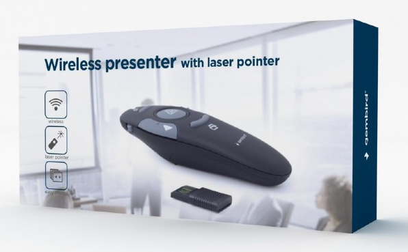 Gembird WP-L-11 Wifi-esittelylaite RF Musta