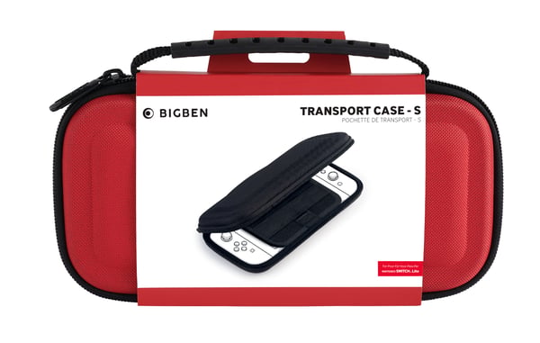 Bigben Interactive SWITCH2POUCHRED transportabel spillekonsol etui Hårdt etui Nintendo Rød