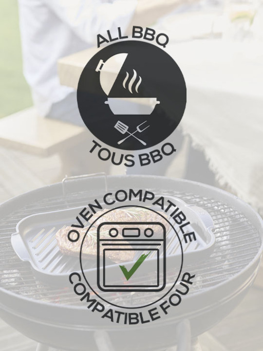 Miniatyrbild 4 av 4: Peugeot 63030 ugnsformar och bakplåtar Grill, Ugnstillagning Rektangulär Keramiska