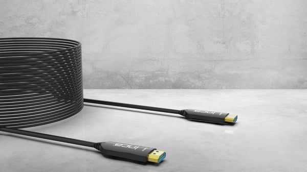 Inca IHD-50T HDMI-kabel 50 m HDMI Typ A (standard) Svart