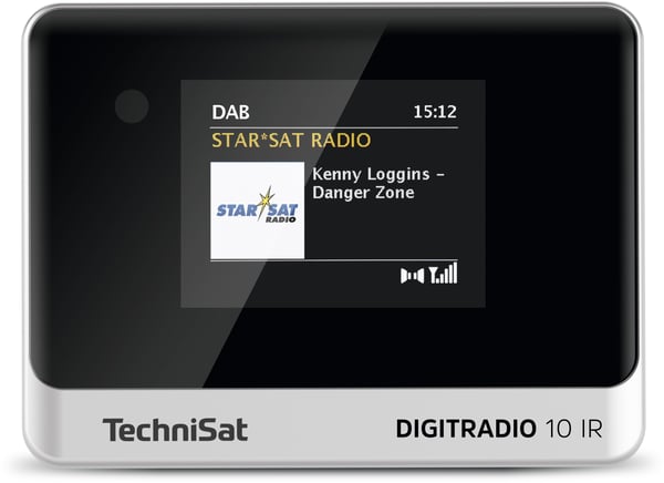 Miniatyrbillede 3 af 5: TechniSat DIGITRADIO 10 IR Internet Digital Sort, Sølv