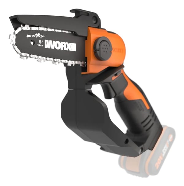 Miniatyrbild 2 av 10: WORX WG324E.9 motorsåg Svart, Orange