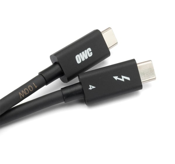 OWC OWCCBLTB4C2.0M Thunderbolt-kaapeli 2 m 40 Gbit/s Musta OWC OWCCBLTB4C2.0M Thunderbolt-kaapeli 2 m 40 Gbit/s Musta
