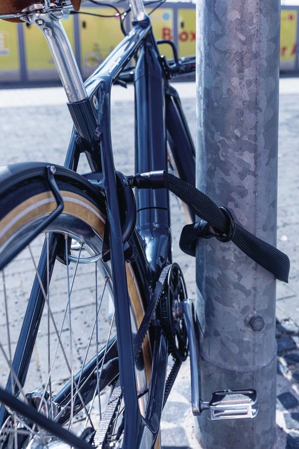 Miniatyrbillede 2 af 4: ABUS 11.82867 cykellås Sort 1300 mm Kædelås